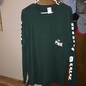 Long sleeve Victoria’s Secret Pink boyfriend tee